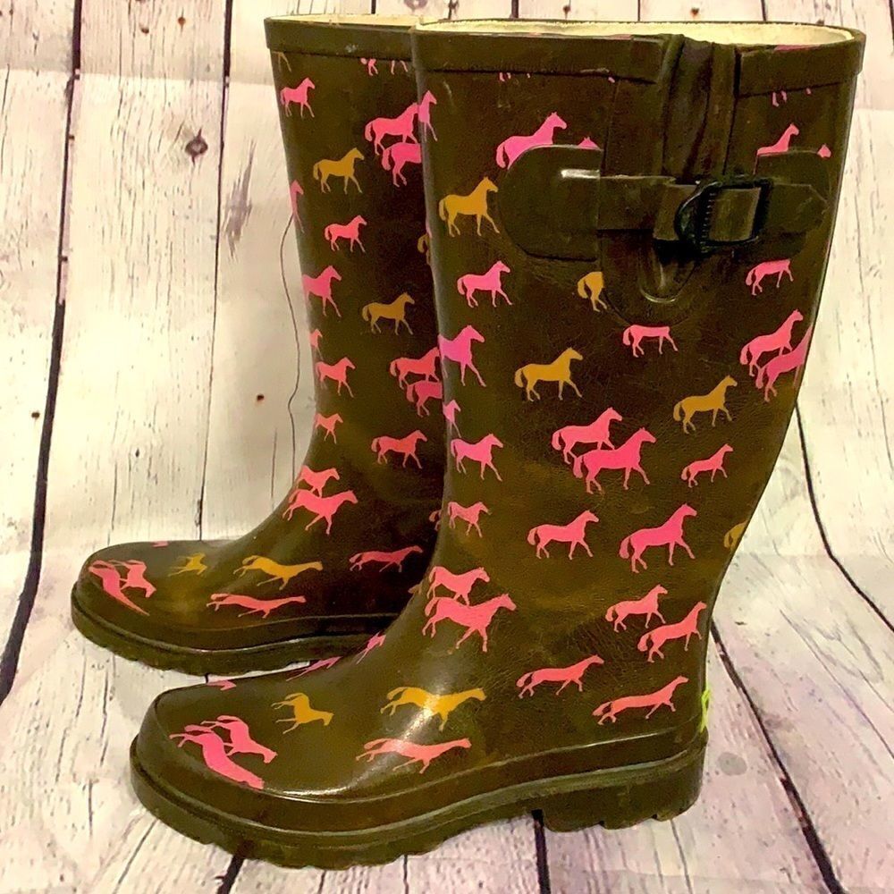 Western Chief - Horse Rain Boots - Size 6